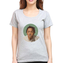 Load image into Gallery viewer, Kendrick Lamar T-Shirt for Women-Grey Melange-Ektarfa.online
