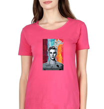 Load image into Gallery viewer, Justin Bieber T-Shirt for Women-Pink-Ektarfa.online
