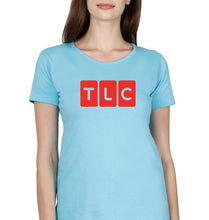 Load image into Gallery viewer, TLC T-Shirt for Women-Light Blue-Ektarfa.online
