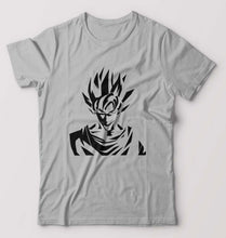 Load image into Gallery viewer, Anime Goku T-Shirt for Men-Grey Melange-Ektarfa.online
