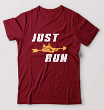 Load image into Gallery viewer, Runner Running T-Shirt for Men-Maroon-Ektarfa.online
