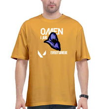 Load image into Gallery viewer, Valorant Oversized T-Shirt for Men-Golden Yellow-Ektarfa.online
