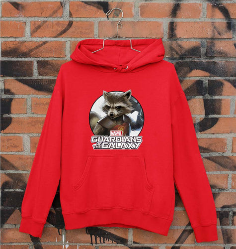 Rocket Raccoon Unisex Hoodie for Men/Women-RED-Ektarfa.online