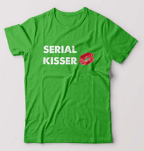 Load image into Gallery viewer, Serial Kisser T-Shirt for Men-flag green-Ektarfa.online
