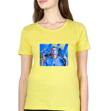 Load image into Gallery viewer, Erling Haaland T-Shirt for Women-Yellow-Ektarfa.online
