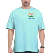 Load image into Gallery viewer, India Oversized T-Shirt for Men-Mint-Ektarfa.online
