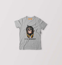 Load image into Gallery viewer, Geek Monkey Kids T-Shirt for Boy/Girl-Grey-Ektarfa.online
