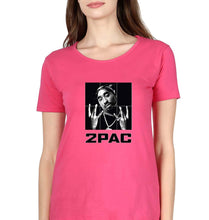 Load image into Gallery viewer, Tupac 2Pac T-Shirt for Women-Pink-Ektarfa.online
