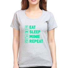 Load image into Gallery viewer, Minecraft T-Shirt for Women-Grey Melange-Ektarfa.online
