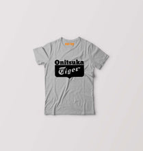Load image into Gallery viewer, Onitsuka Tiger Kids T-Shirt for Boy/Girl-Grey-Ektarfa.online
