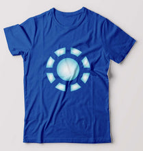 Load image into Gallery viewer, ARC REACTOR Iron Man Superhero T-Shirt for Men-Royal Blue-Ektarfa.online
