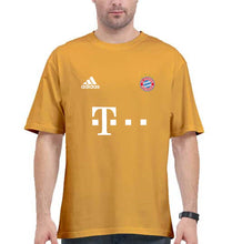 Load image into Gallery viewer, FC Bayern Munich 2021-22 Oversized T-Shirt for Men-Golden Yellow-Ektarfa.online
