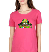 Load image into Gallery viewer, Valentino Rossi(VR 46) T-Shirt for Women-Pink-Ektarfa.online
