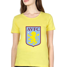 Load image into Gallery viewer, Aston Villa T-Shirt for Women-Yellow-Ektarfa.online

