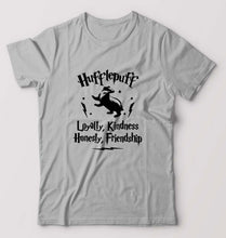 Load image into Gallery viewer, Hufflepuff Harry Potter T-Shirt for Men-Grey Melange-Ektarfa.online
