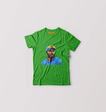 Load image into Gallery viewer, Hardik Pandya Kids T-Shirt for Boy/Girl-Flag Green-Ektarfa.online
