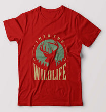 Load image into Gallery viewer, Deer T-Shirt for Men-RED-Ektarfa.online

