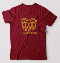 Load image into Gallery viewer, Radiohead T-Shirt for Men-Maroon-Ektarfa.online
