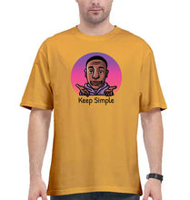Load image into Gallery viewer, Khaby Lame Oversized T-Shirt for Men-Golden Yellow-Ektarfa.online
