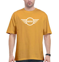 Load image into Gallery viewer, Mini Cooper Oversized T-Shirt for Men-Golden Yellow-Ektarfa.online
