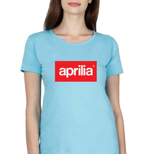 Load image into Gallery viewer, Aprilia T-Shirt for Women-Sky Blue-Ektarfa.online
