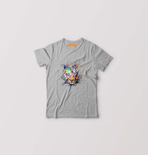 Load image into Gallery viewer, Tiger Kids T-Shirt for Boy/Girl-Grey-Ektarfa.online
