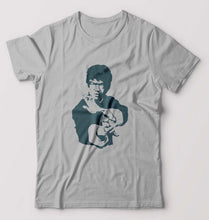 Load image into Gallery viewer, Bruce Lee T-Shirt for Men-Grey Melange-Ektarfa.online

