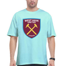 Load image into Gallery viewer, West-Ham Oversized T-Shirt for Men-Mint-Ektarfa.online
