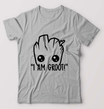 Load image into Gallery viewer, Groot T-Shirt for Men-Grey Melange-Ektarfa.online
