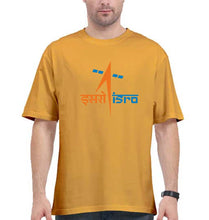 Load image into Gallery viewer, Isro Oversized T-Shirt for Men-Golden Yellow-Ektarfa.online
