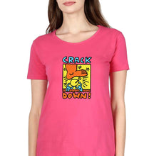 Load image into Gallery viewer, Keith Haring T-Shirt for Women-Pink-Ektarfa.online
