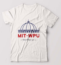 Load image into Gallery viewer, MIT World Peace University T-Shirt for Men-White-Ektarfa.online
