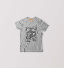 Load image into Gallery viewer, Keith Haring Kids T-Shirt for Boy/Girl-Grey-Ektarfa.online
