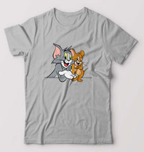 Load image into Gallery viewer, Tom and Jerry T-Shirt for Men-Grey Melange-Ektarfa.online
