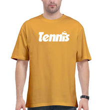 Load image into Gallery viewer, Tennis Oversized T-Shirt for Men-Golden Yellow-Ektarfa.online

