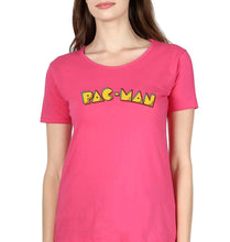 Load image into Gallery viewer, Pacman T-Shirt for Women-Pink-Ektarfa.online
