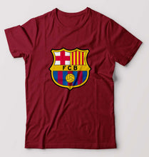Load image into Gallery viewer, Barcelona T-Shirt for Men-Maroon-Ektarfa.online
