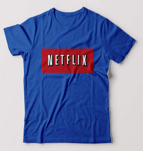 Load image into Gallery viewer, Netflix T-Shirt for Men-Royal Blue-Ektarfa.online
