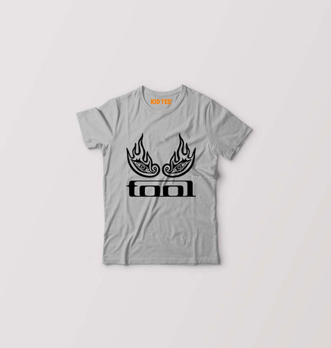 Tool Band Kids T-Shirt for Boy/Girl-Grey-Ektarfa.online