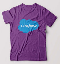 Load image into Gallery viewer, Salesforce T-Shirt for Men-Purple-Ektarfa.online
