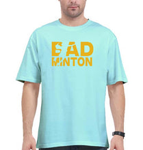 Load image into Gallery viewer, Badminton Oversized T-Shirt for Men-Mint-Ektarfa.online
