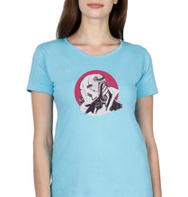 Load image into Gallery viewer, Cyberpunk T-Shirt for Women-Light Blue-Ektarfa.online
