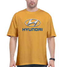 Load image into Gallery viewer, Hyundai Oversized T-Shirt for Men-Golden Yellow-Ektarfa.online
