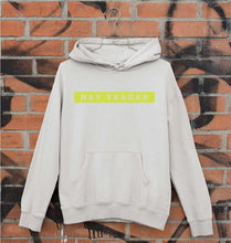 Load image into Gallery viewer, Day Trader Share Market Unisex Hoodie for Men/Women-S(40 Inches)-Grey Melange-Ektarfa.online
