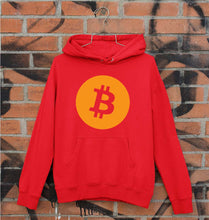 Load image into Gallery viewer, Cryptocurrency Bitcoin Unisex Hoodie for Men/Women-Red-Ektarfa.online
