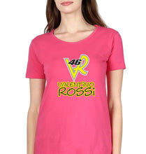 Load image into Gallery viewer, Valentino Rossi(VR 46) T-Shirt for Women-Pink-Ektarfa.online
