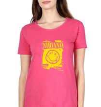 Load image into Gallery viewer, Nirvana T-Shirt for Women-Pink-Ektarfa.online
