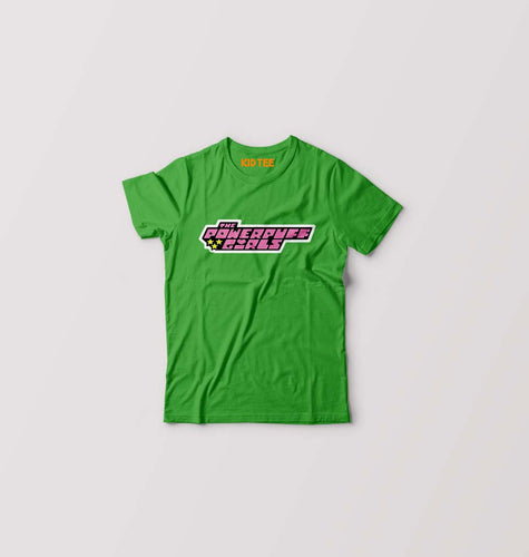Powerpuff Girls Kids T-Shirt for Boy/Girl-Flag Green-Ektarfa.online