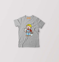 Load image into Gallery viewer, Bob the Builder Kids T-Shirt for Boy/Girl-Grey Melange-Ektarfa.online
