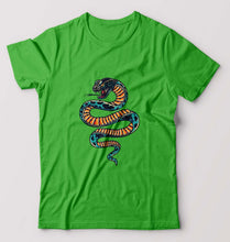 Load image into Gallery viewer, Snake T-Shirt for Men-flag green-Ektarfa.online
